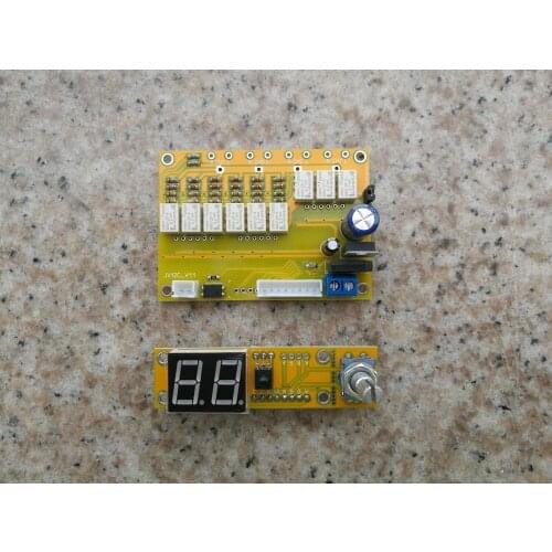 HIFI remote control volume board 64 level magnetic holding relay volume JV12 50K