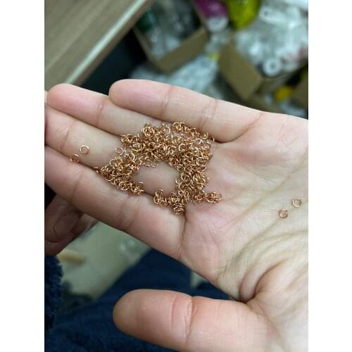 Stainless Steel Necklace Jump Rings for DIY Necklace Bracelet