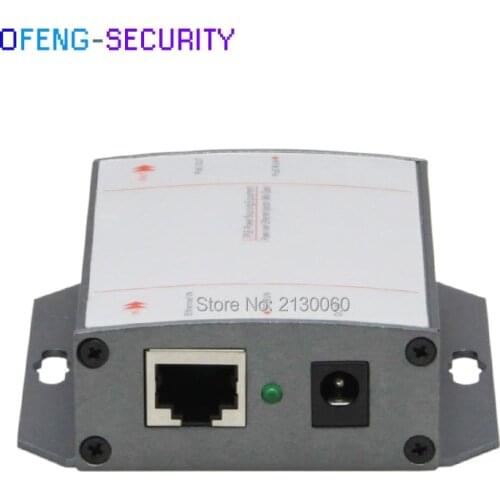POE Injector 10/100M Single Port with 2x 10/100M RJ45 Ports and 1x DC Input Port(DC 12~32V).Each Port 30W,Support IEEE802.3AF/AT
