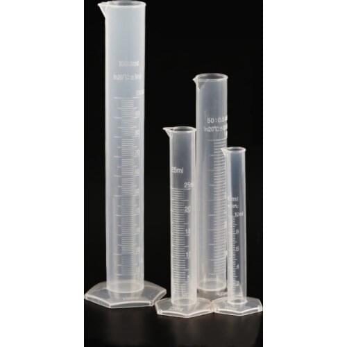 10ml Transparent Plastic Graduated Tube Liquid Measurement Graduated Cylinder Laboratory-Specific Laboratory Supplies