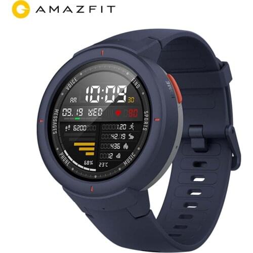 Amazfit Verge Sport Smart watch GPS GLONASS Heart Rate Monitor Smart Message Push for Android Phone iOS Global Version