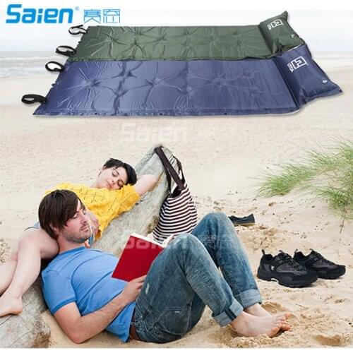 Camping Sleeping Pad Premium Self-Inflating Sleeping Pad Lightweight Camping Mattress for Backpacking Water Resistant