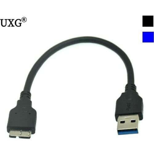 USB 3.0 Male Type A to Micro B Cable USB3.0 Data Extension SYNC For External Hard Drive Disk HDD Converter Adapter Cord 0.1m-5m