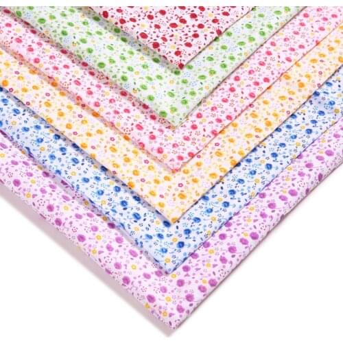 100*150cm Rose Floral Printing Fabric Childrens Clothing Womens Dress Materials Home Decoration Curtain Tablecloth Fabrics