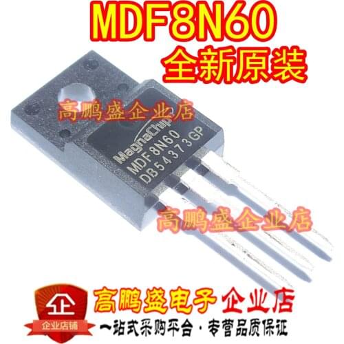 100% Original New In stock MDF8N60TH MDF8N60 8A/600V TO220F MOS
