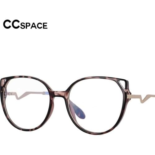 53073 Cat Eye Girl Optical Glasses Anti-blue Light Lens Plastic Titanium Frame Women Fashion Computer Eyeglasses