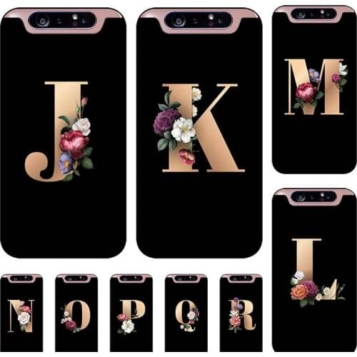 For Samsung Galaxy A80 GalaxyA80 A 80 SM-A805F A805 A805F Case Funny Custom Letter Couple Cover Fashion TPU Soft Phone Coque