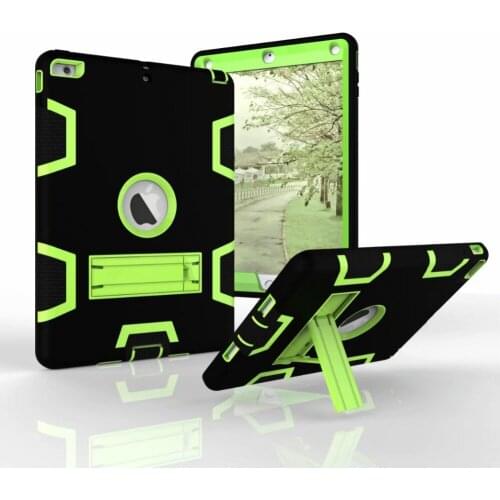 Kickstand Case for Apple iPad 4 3 2 9.7 Shockproof Heavy Duty Armor Defender Full Protective Case Cover for Apple iPad 2 3 4