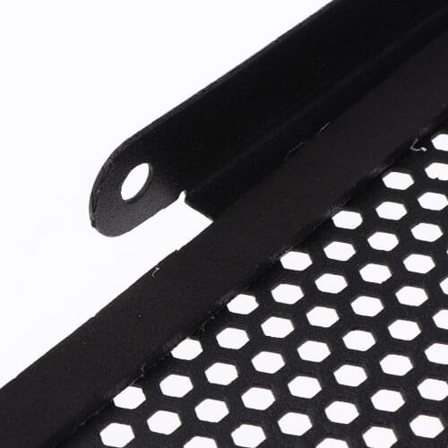Black Metal Radiator Grille Protective Cover for Yamaha FZ-07