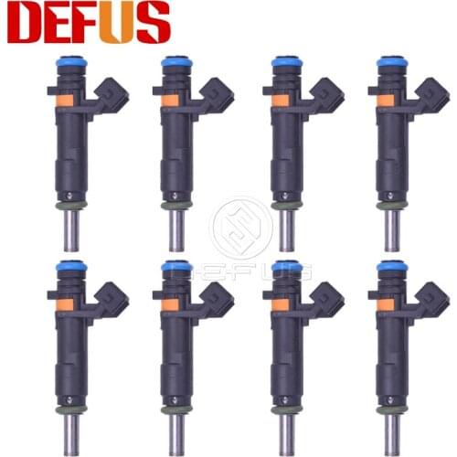 DEFUS 8pcs Nozzle Fuel Injector Bico 55353806 For CHEVROLET CRUZE 2011~2017 SONIC 2012~2017 1.8L I4 A16XER B16XER High Quality