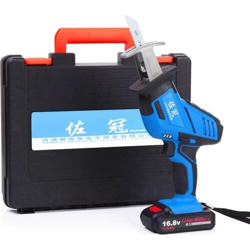 Two Batteries 2Ah/3Ah 12V/21V lithium reciprocating saw saber saw curve saw multifunctional woodworking Saws