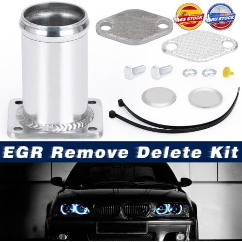 EGR Remove Delete Kit Valve Blanking Bypass Plate Block-Off For BMW 3/5/7Series E46 318d 320d 330d 330xd 320cd 318td 320td EGR07