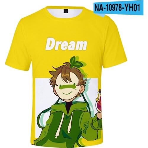DreamWasTaken 3D T-shirts kids Tracksuit boy/girls Tshirt Summer Short Sleeve Streetwear Dream Merch men/womens Clothes tops
