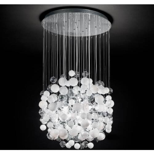 Art Ball Magic Bean Art Living Room Dining Room Bedroom Bar Post Modern Nordic Simple Hanging Lamp LED lamp lighting fixture