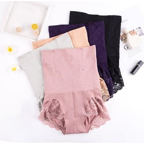 High Waist Compression Underwear Tummy Slimming Shapewear Butt Lifter Belly Smooth Shaper Women Seamless Control Panties