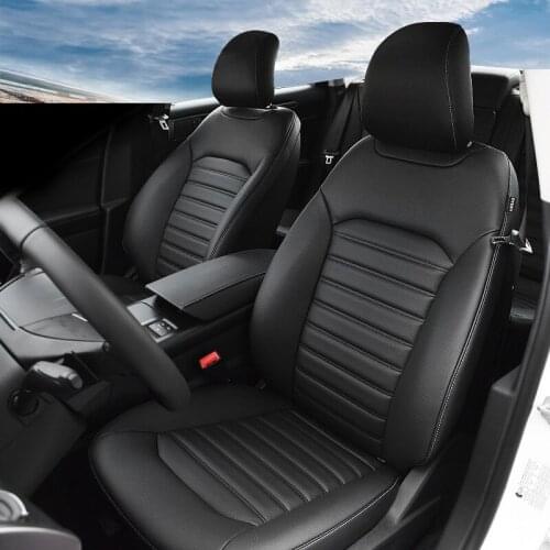 Leather Car Seat Cover for Honda CRV All-inclusive Cushion Seat Covers Car Seat Protector Auto Accessories