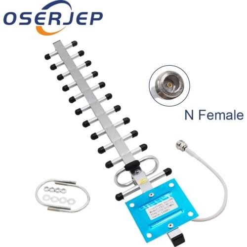 New 3g 4g outdoor antenna, 18dbi Yagi antenna with N female connector and 0.3M long RG58 cable