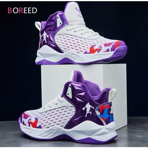 2021 Autumn Children Sneakers Basketball Shoes For Boys Non-slip Kids Sport shoes boys sneakers Outdoor Sneakers Boys Trainers