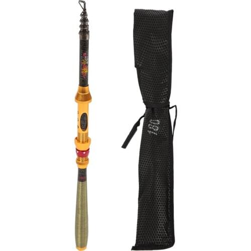 Mini Portable Carbon Retractable Super Hard Sea Fishing Fish Pole Rod Sea Rod Carbon Super Hard Fishing Rod Mini Portable Sea