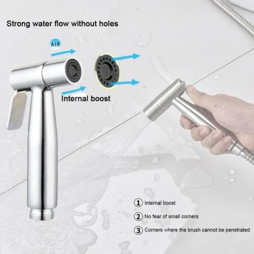 Bathroom Hand Sprayer Shower Toilet Hand Held Bathing Handheld Diaper Sprayer Shower Bidet Spray Hose Holder Bath Sprayers