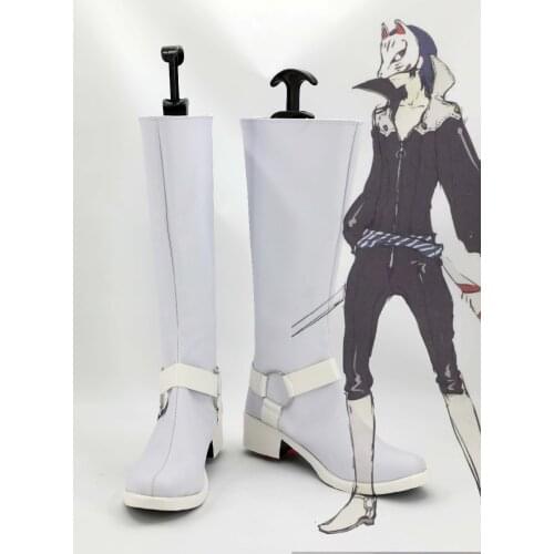 PERSONA 5 Yusuke Kitagawa Cosplay Boots Anime Shoes Custom Made For Adult Male Female Christmas Carnival