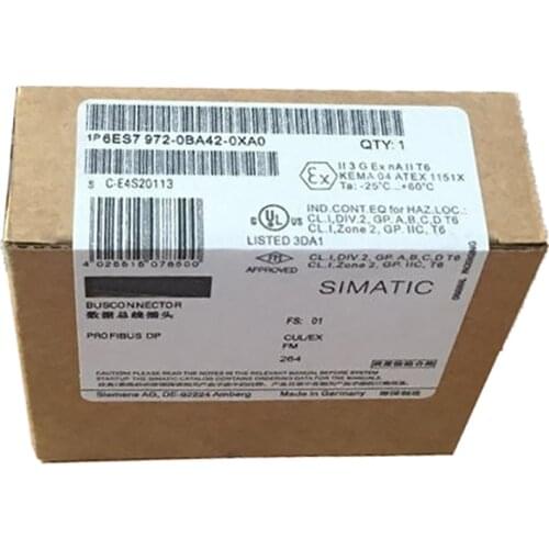 Warehouse spot photos, Original New,1 year warranty 6ES7 972-0BA42-0XA0 6ES7972-0BA42-0XA0
