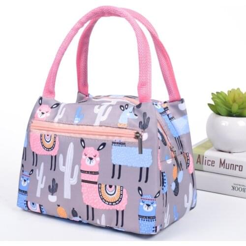 Lunch Bag Cooler Tote Portable Insulated Box Canvas Thermal Cold Food Container School Picnic For Men Women Kids Travel Lunchbox