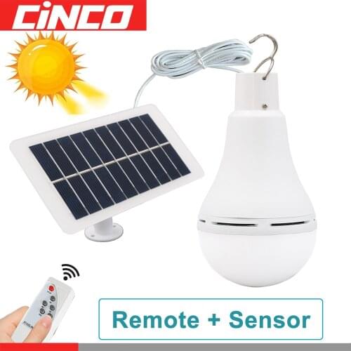 5W 7W 9W Solar Light LED Outdoor Waterproof Charge Bulb hanging Courtyard Garden Solar Led Camping Lamp Indoors