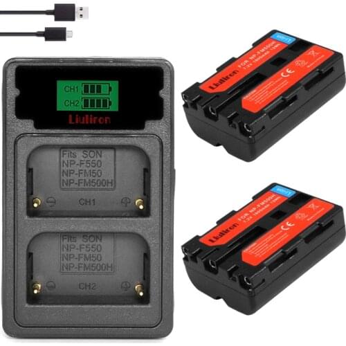 LCD DUAL charger + batterie NP-FM500H NP FM500H battery for Sony A200 A350 A700 A900 A300 A550 A560 A580 SLT-A57 a58 camera