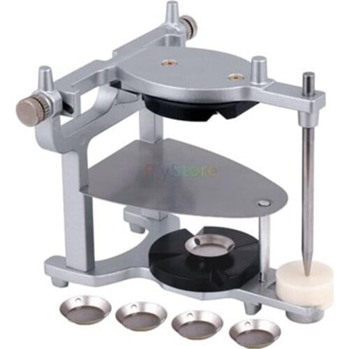 1Set Dental Equipment Magnetic Denture Articulator Big Size Dental Teeth Adjustable Magnetic Articulator