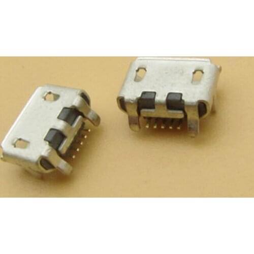 10pcs 5 pin micro mini usb connector jack socket charger charging port dock plug For Blackberry Q5 replacement