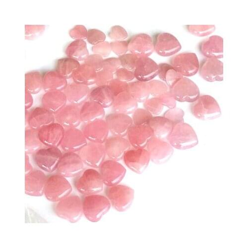 1000G Rose Quartz Mini Heart Crystal Carving Healing True Love Gift