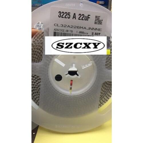 1000PCS New original capacitance 1210/3225 22UF 25V 226M X5R 10% CL32A226MAJNNNE