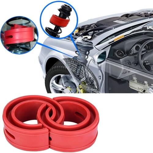 2pcs Car Styling Car Shock Absorber Suspension Autobuffer Car Air Bag Front Rear Spring Bumpers Accessories Auto-Buffers Cushion