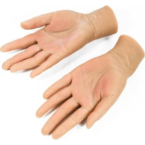 26Cm High quality real hand mannequin body props jewelry model nail art child hand mannequin Halloween doll one piece D197