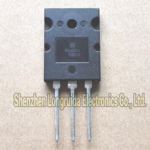 Free shipping 5Pairs MJL4302A MJL4302 + MJL4281A MJL4281 TO-3PL 15A 350V 230W NPN PNP Silicon Power Transistor
