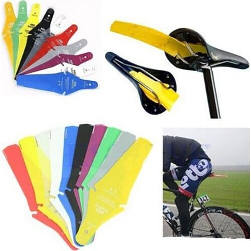 Bicycle Mudguard MTB Road Bike Mudguard Bike Front Rear Tube Fender Plastic Removable Mountain Bike Parts Bicycle Accessories
