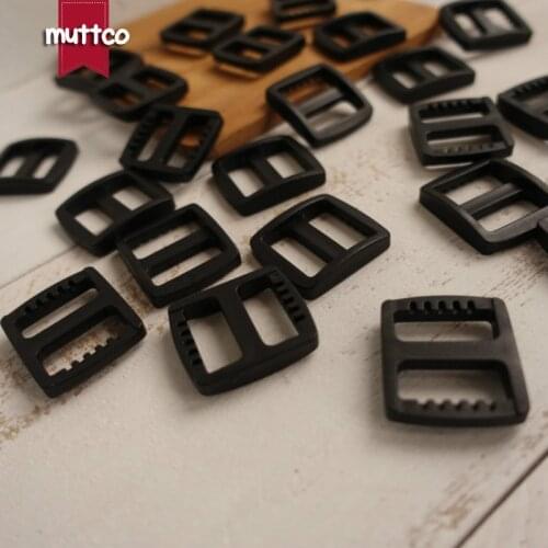 DIY Dog Collar 2.0cm fastener black plastic POM adjust buckle plastic safe backpack Adjust Straps For Belt LXK-011