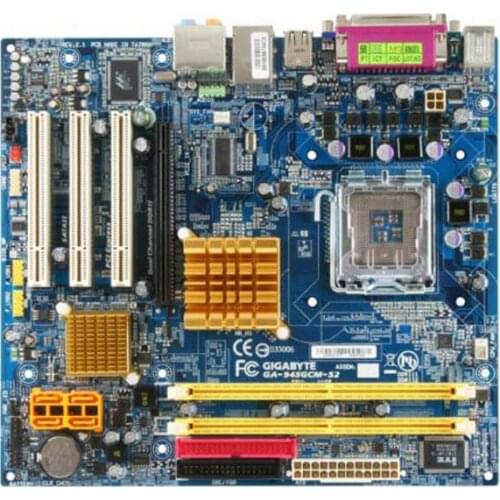 For Gigabyte GA-945GCM-S2 Original Used Desktop Motherboard 945GCM-S2 Socket LGA 775 DDR2 On Sale