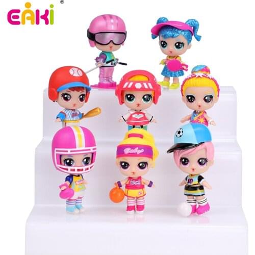 EAKI EAKI Surpirse Guess the Demolition - Sport Ferris Wheel Dolls girl toy birthday gift