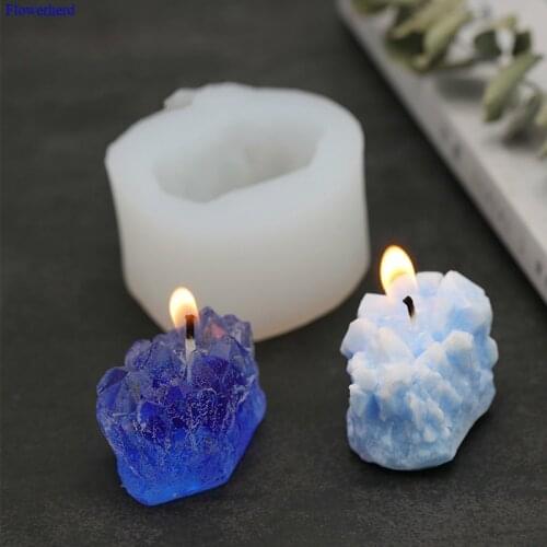 Rock Ore Candle Mold Handmade Modeling Parent-child Activity Scented Candle DIY Yipsum Mold Wax Mold Cake Chocolate Mold