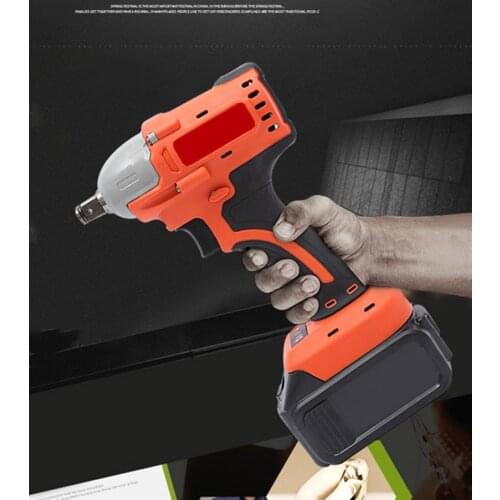 Large torque impact wrench Electric Wrench Charging high torque power tool 21V lithium brushless motor