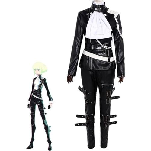 Game PROMARE Mad Burnish Lio Fotia Cosplay Costume Men and Women Fancy Black Suit Halloween Carnival Uniforms Custom Made