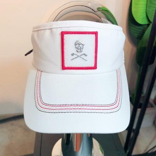 Golf couple cap men and women sports sun visor sun protection adjustable hat