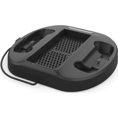 Cooling Fan For Xbox Series S Console Vertical Stand Dual Charging Station For Xbox Series S Controller With 3 USB Hub Extension