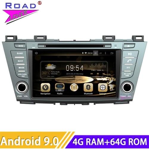 Roadlover Android 9.0 Car Media Center DVD Player Radio For Mazda 5 Premacy 2010- Stereo GPS Navigation Automagnitol 2 Din Audio