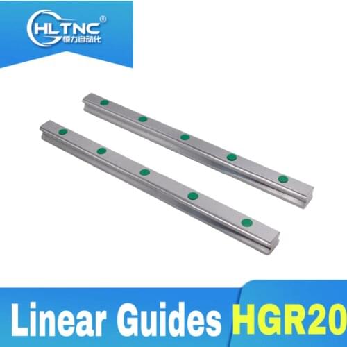 RU/EU warehouse CNC guide 2pcs HGR20 linear square rail 1600mm-1800mm for CNC parts