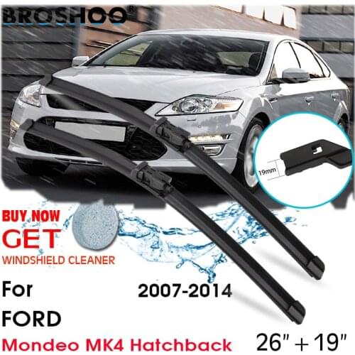 Car Wiper Blade Window Windscreen Windshield Wipers Blades Auto Accessories For FORD Mondeo MK4 Hatchback 26''+19'' 2007-2014
