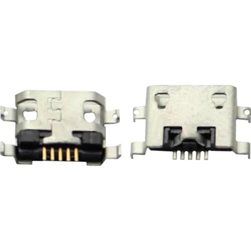 50Pcs USB Charger Charging Port Plug Dock Connector For Alcatel One Touch Idol X Dual OT6040 6040D 6040A OT6040 OT 6040 6040E