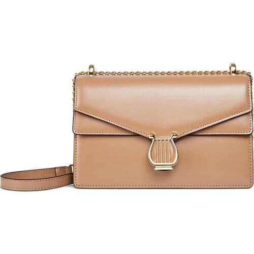 Women Split Leather Shoulder Bags Fashion Ladies Chain Square Messenger Bags Leisure Travel Cross-body Bag For Female New 2021